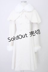 Mary Magdalene / COAT ケープ付きミディコート  オフ T-24-11-13-016-CL-CO-UT-ZT