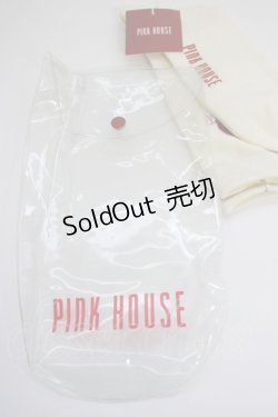 画像4: PINK HOUSE / Pロゴソックス  アイボリー T-24-11-27-058-LO-ZA-SA-ZT