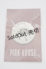 PINK HOUSE / G バッジ  白 T-24-11-27-007-LO-ZA-SA-ZT