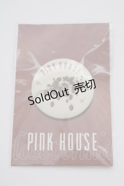 画像1: PINK HOUSE / G バッジ  白 T-24-11-27-007-LO-ZA-SA-ZT