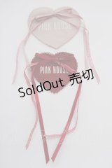 PINK HOUSE / ロゴハートワッペンセット  ピンクＸ赤 T-24-11-27-018-LO-ZA-SA-ZT