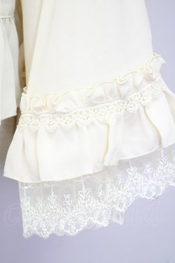 画像3: ATELIER PIERROT / Shirring princess sleeve blouse  アイボリー T-25-03-20-005-EL-BL-SA-ZT