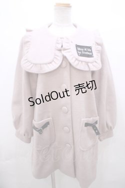 画像1: Jamie エーエヌケー / COATパッチワークセーラーコート M ピンク Y-23-10-31-048-LO-CO-SZ-ZT-C002