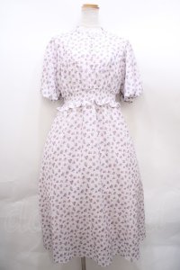 Maison de FLEUR Petite Robe /フラワープリントドレス M - Y-23-11-05-079-EL-OP-SZ-ZT158