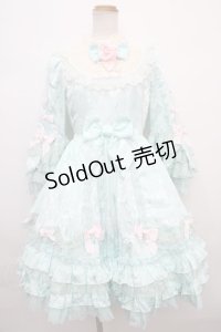 Angelic Pretty / バラのお嬢様Dress  ミント Y-24-02-07-054-AP-OP-SZ-ZY