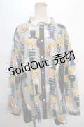 MILKBOY / Home Sickerシャツ F ブルー Y-24-05-13-047-MB-BL-SZ-ZY