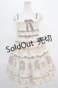 Angelic Pretty / Sweet Cream Houseハイウエストジャンパースカート  ベージュ Y-24-05-13-093-AP-OP-SZ-ZY