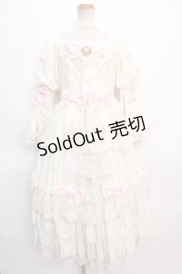 Angelic Pretty / PrincessメリロットDress  アイボリー Y-24-06-08-099-AP-OP-SZ-ZY