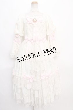 画像1: Angelic Pretty / PrincessメリロットDress  アイボリー Y-24-06-08-099-AP-OP-SZ-ZY