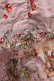 画像4: PINK HOUSE / チェリーブーケ柄スモッキング刺繍ジャンパースカート  ピンク Y-24-06-14-099-LO-OP-SZ-ZY (4)