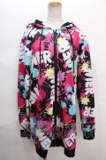 NieR Clothing / SPLASH PAINT WIND BREAKER F ビビット Y-24-06-17-102-PU-TO-SZ-ZY