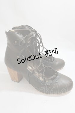 画像4: axes femme / SH レースアップブーティ M カーキ Y-24-06-22-060-AX-SH-AS-ZY