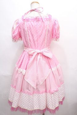 画像2: Angelic Pretty /Retro Cafeワンピース - ピンク Y-24-06-23-024-AP-OP-SZ-ZY