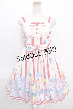 画像1: Angelic Pretty / Toy Doll Boxジャンパースカートセット  アイボリー Y-24-07-07-074-AP-OP-SZ-ZY