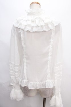 画像2: Angelic Pretty / Feminineブラウス  オフ白 Y-24-07-07-027-AP-BL-SZ-ZY