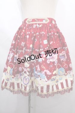 画像1: Angelic Pretty / Fantasy Theaterスカート  赤 Y-24-08-07-108-AP-SK-AS-ZY