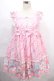 画像1: Angelic Pretty / MELODY TOYSハイウエストジャンパースカート（2020）  ピンク Y-24-08-10-118-AP-OP-SZ-ZY (1)