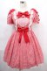 画像1: Angelic Pretty / Lovely a・la・modeワンピース  アカ Y-24-08-10-124-AP-OP-SZ-ZY (1)