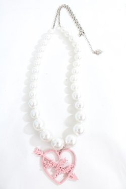 画像2: Angelic Pretty / Dolly Heartネックレス  ピンク Y-24-08-13-005-AP-AC-SZ-ZY