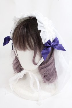 画像1: Angelic Pretty / Luminous Sanctuaryシスターベールヘッドレス  シロ Y-24-08-18-085-AP-AC-SZ-ZY