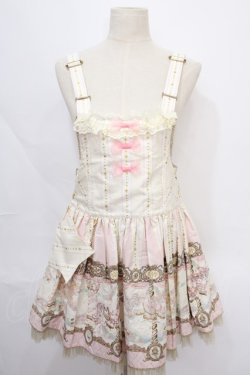 画像1: Angelic Pretty / Day Dream Carnivalサロペット  アイボリー Y-24-08-22-057-AP-OP-SZ-ZY