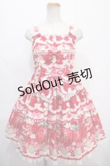 Angelic Pretty / Melty Berry Princessジャンパースカート   Y-24-09-12-083-AP-OP-SZ-ZY