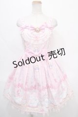 Angelic Pretty / Dolly Catジャンパースカート  ピンク Y-24-09-12-086-AP-OP-SZ-ZY