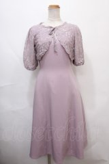 an another angelus / レースボレロ付き2wayワンピース F ラベンダー Y-24-09-12-116-CA-OP-SZ-ZT181