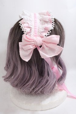 画像4: Angelic Pretty / Sweetフリルヘッドドレス  ピンク Y-24-09-12-023-AP-AC-SZ-ZY