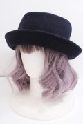 axes femme / HATフェルトハット  紺 Y-24-09-18-031-AX-AC-SZ-ZY