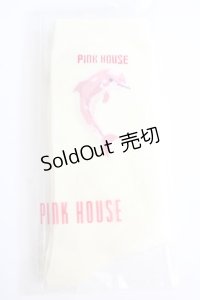 PINK HOUSE / いるかモチーフソックス  アイボリー Y-24-09-25-042-LO-ZA-SZ-ZY