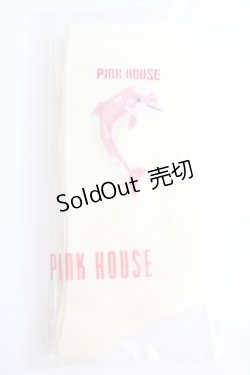 画像1: PINK HOUSE / いるかモチーフソックス  アイボリー Y-24-09-25-042-LO-ZA-SZ-ZY