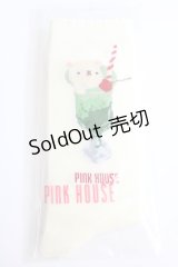 PINK HOUSE / クリームソーダのソックス  アイボリー Y-24-09-25-044-LO-ZA-SZ-ZY