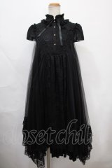 MRcorset / EMBROIDERY ANGEL WING DRESS  ブラック Y-24-10-01-083-LO-OP-SZ-ZY