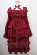 画像1: Vallee lys / Coquelicot dress (ミディアム)  ワイン Y-24-10-01-084-GO-OP-SZ-ZY (1)