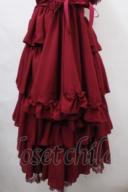 画像4: Vallee lys / Coquelicot dress (ミディアム)  ワイン Y-24-10-01-084-GO-OP-SZ-ZY