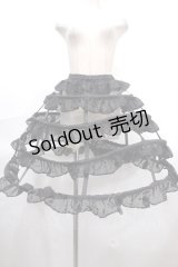 DARK IN LOVE / Aramantha Crinoline スカート F 黒 Y-24-10-01-166-PU-SK-SZ-ZY