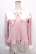 Angelic Pretty / Holy Heartカットソー  ピンク Y-24-10-05-051-AP-TO-SZ-ZY