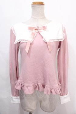 画像1: Angelic Pretty / Holy Heartカットソー  ピンク Y-24-10-05-051-AP-TO-SZ-ZY