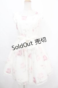 mille fille closet by LODISPOTTO / Love Mine Roseワンピース M アイボリー Y-24-10-05-089-LO-OP-SZ-ZY