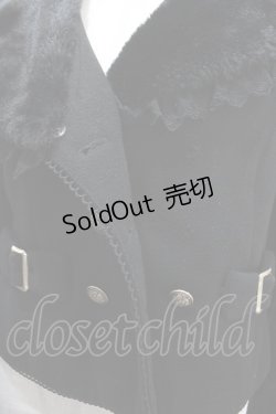 画像3: Amavel / Antique Doll houseショートコート F ブラック Y-24-10-05-118-CA-CO-SZ-ZY