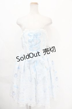 画像1: Angelic Pretty / 双子のエトワールビスチェジャンパースカート  サックス Y-24-10-13-057-AP-OP-SZ-ZY