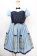 画像1: Angelic Pretty / Lucienne Dreamワンピース  青 Y-24-10-13-084-AP-OP-SZ-ZY (1)