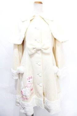 画像1: Angelic Pretty / バニラちゃんコート(無地) - 生成 Y-24-10-13-091-AP-CO-SZ-ZY