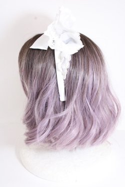 画像2: Angelic Pretty / フリルシースルーカフェカチューシャ  シロ Y-24-10-25-087-AP-AC-SZ-ZY