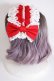 画像2: Angelic Pretty / Sweetシフォンフリルヘッドドレス  アカ Y-24-10-25-093-AP-AC-SZ-ZY (2)