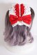 画像4: Angelic Pretty / Sweetシフォンフリルヘッドドレス  アカ Y-24-10-25-093-AP-AC-SZ-ZY (4)