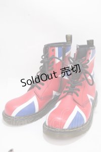 Dr.Martens （Getta Grip） / 8ホールブーツ　ユニオン UK4  Y-24-10-25-110-PU-SH-SZ-ZY