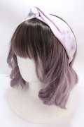 axes femme / オーロラフラワーヘアバンド  ラベンダー Y-24-10-31-007-AX-AC-SZ-ZY