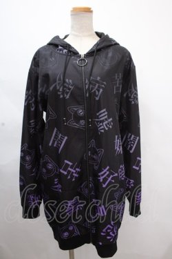 画像1: NieR Clothing / WIND BREAKER【闇】 F 黒 Y-24-11-18-135-PU-TO-SZ-ZY